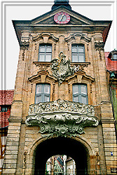 Altes Rathaus Bamberg - Ostfassade Altes Rathaus Bamberg - Ostfassade